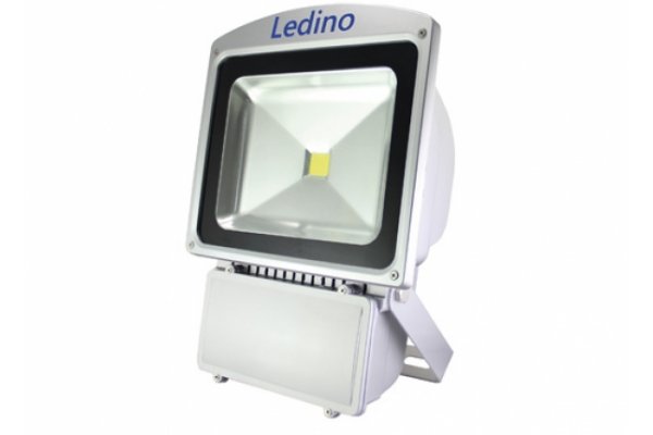 Ledino LED Schijnwerper 230v 80W 3000K ZILVER
