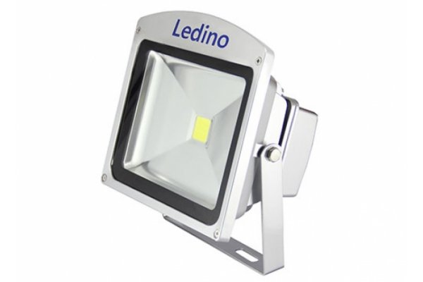 Ledino LED Schijnwerper 230v 30W 4000K ZILVER