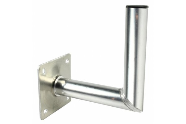 MUURBEUGEL SCHOTEL 25 CM ALUMINIUM