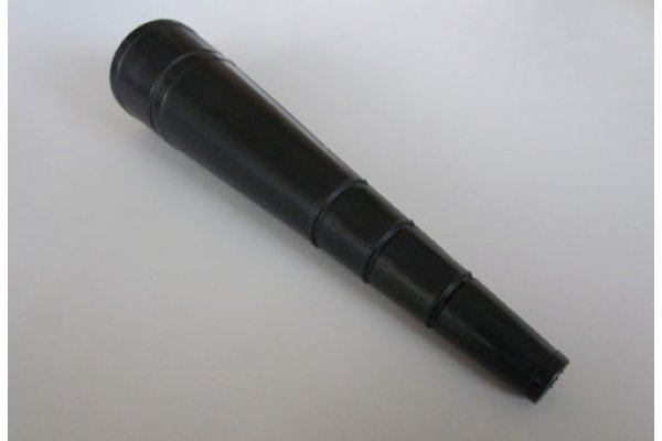 SPLEETZUIGER RUBBER 38 mm KORT ANTISTATISCH