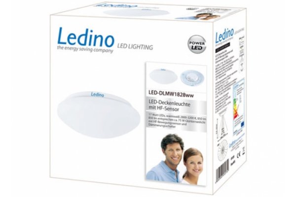 LEDINO LED PLAFONDLAMP MET SENSOR WW