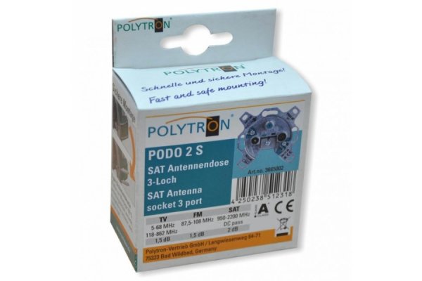 POLYTRON PODO 2 S SAT / RADIO / TV EINDDOOS 3665002