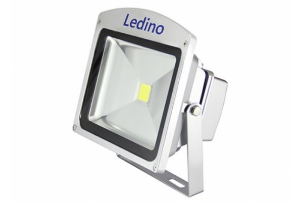 Ledino LED Schijnwerper 230v 30W 6000K ZILVER