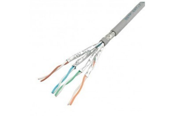 BELDEN CAT6A S / FTP 100M HASPEL GRIJS