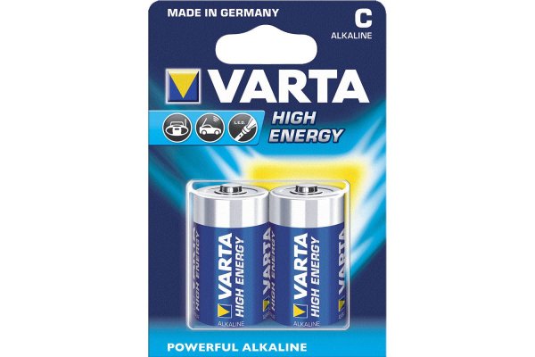 Batterij Varta alkaline C High Energy BLS 2