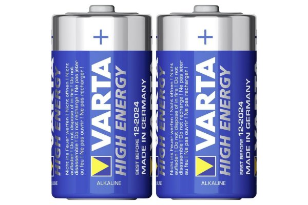 Batterij Varta alkaline C High Energy BLS 2