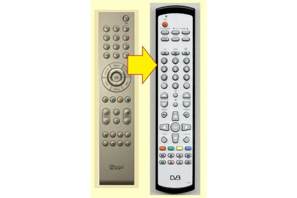 AFSTANDSBEDIENING CISCO 8455 DVB EN 8485 DVB ZIGGO