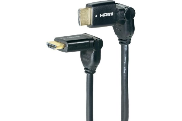 LEDINO HDMI KABEL HAAKSE AANSLUITING 1 METER (1.3)