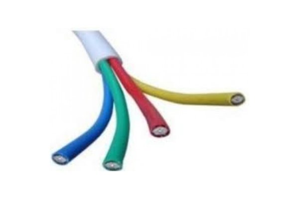 Triax Coax multykabel 4 kleuren 7mm op rol 100 meter