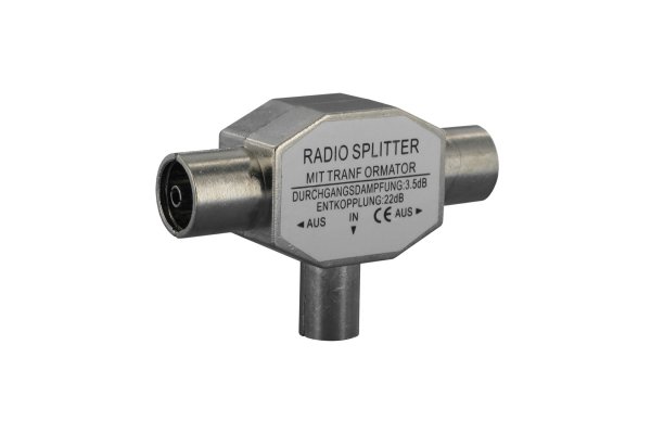 SPLITTER TTR METAAL RADIO