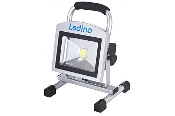 Ledino LED schijnwerper op accu 10.4Ah 20Watt Köpenick 20S