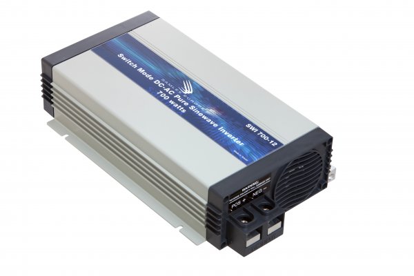 Omvormer 700W SWI-700-12 in: 12V DC uit: 230V AC sinus