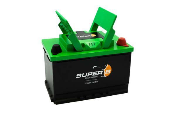 Super B Epsilon 12V100 LiFePO4 accu met Bluetooth BMS
