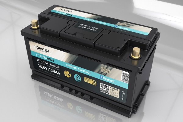 Forster Lithium Accu 150Ah 12,8V Thermo control BT BMS