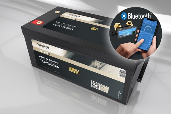 Forster Lithium Accu Premium 300Ah 12,8V Bluetooth BMS