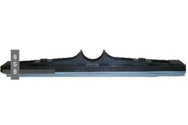 CASSETTE 32 CM RUBBER MET WIEL