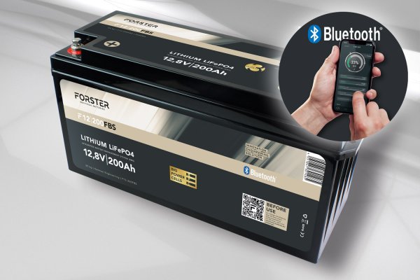 Forster Lithium Accu Standaard 200Ah 12,8V BT BMS
