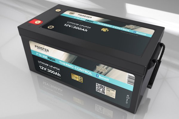 Forster Lithium Accu 300Ah  12,8V Thermo Control BT BMS