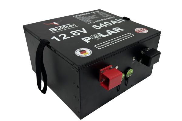 BullTron 540Ah LiFePO4 12.8V Polar Accu  met Bluetooth BMS