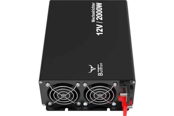 BullTron Omvormer 2000W-12V/230V  + aan/uit schakelaar