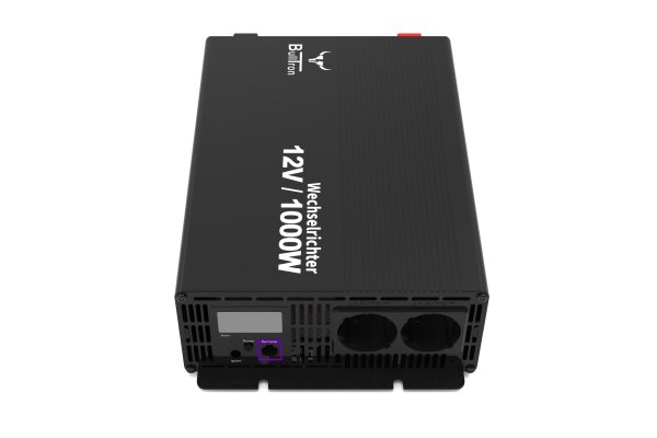 BullTron Omvormer 2000W-12V/230V  + aan/uit schakelaar