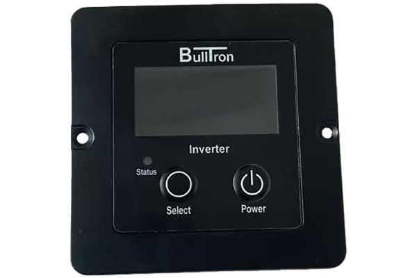 BullTron Omvormer 2000W-12V/230V Aut. + aan/uit schakelaar