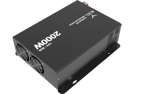 BullTron Combi Lader/Omvormer 2000W-12V/230V 80A + display