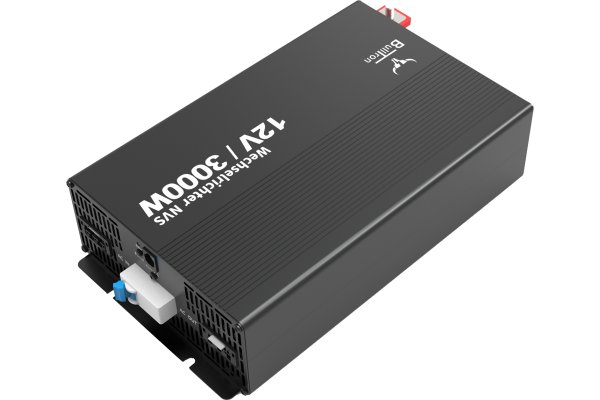 BullTron Omvormer 3000W-12V/230V Aut. + aan/uit schakelaar
