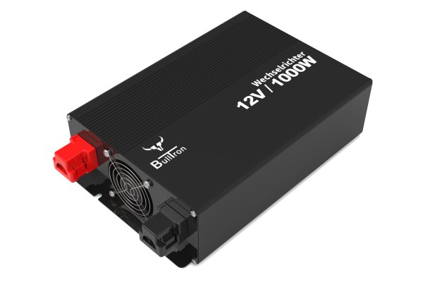 BullTron Omvormer 1000W-12V/230V + aan/uit schakelaar
