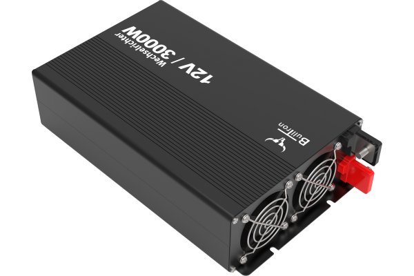 BullTron Omvormer 3000W-12V/230V  + aan/uit schakelaar