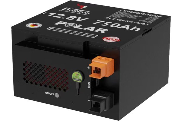 BullTron 750Ah LiFePO4 12.8V Polar Accu  met Bluetooth BMS