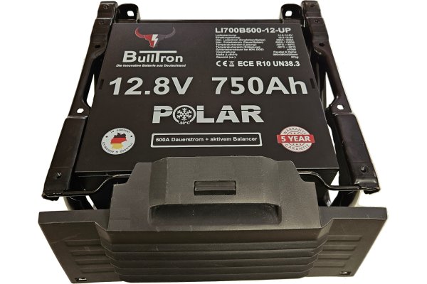 BullTron 750Ah LiFePO4 12.8V Polar Accu  met Bluetooth BMS