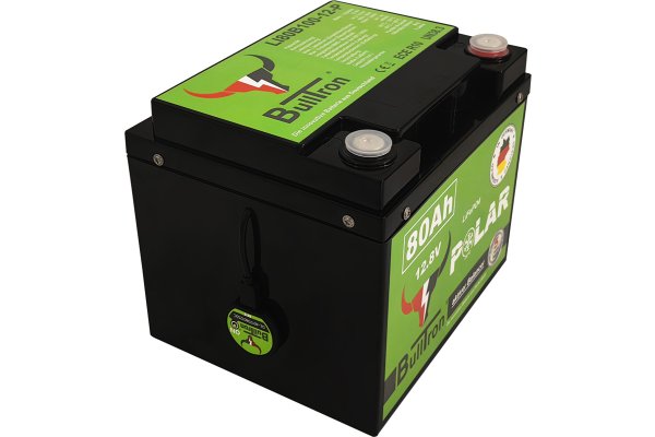 BullTron 80Ah LiFePO4 12.8V Polar Accu met Bluetooth BMS