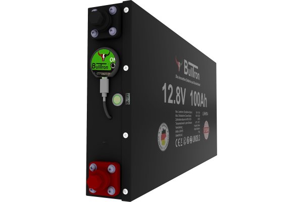 BullTron 100Ah LiFePO4 12.8V  Slim Polar BMS