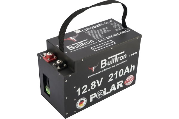 BullTron 210Ah  LiFePO4 12.8V Polar Accu met Bluetooth BMS
