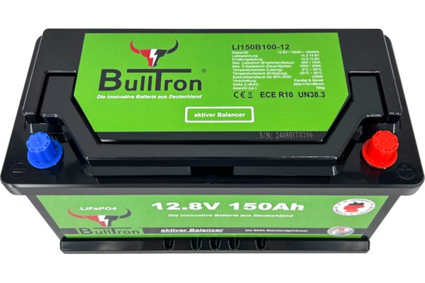 Bulltron 150Ah LiFePO4 12.8V Basic Accu met Bluetooth BMS