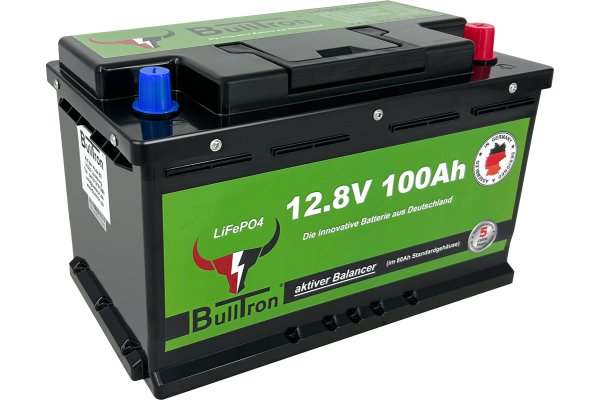 Bulltron 100Ah LiFePO4 12.8V Accu met Bluetooth BMS