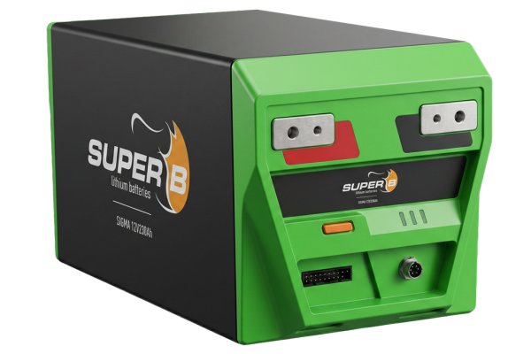 Super B Sigma 12V 230Ah LiFePO4 accu met Bluetooth BMS