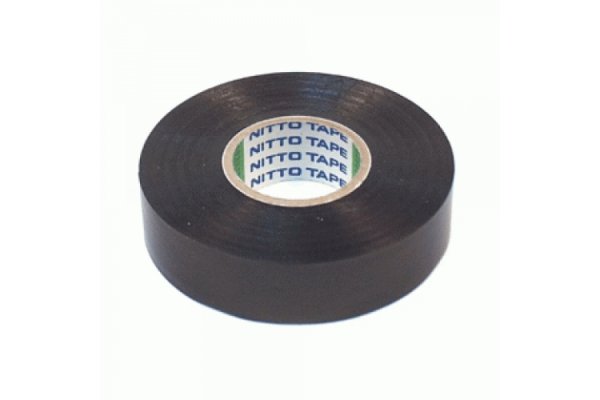 NITTO TAPE ZWART 20M X 19 mm