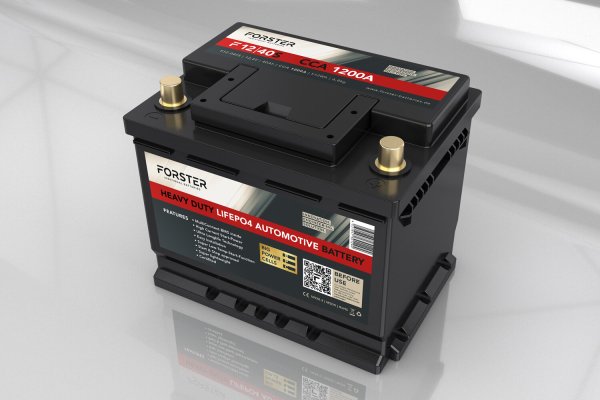 Forster Premium Lithium Start Accu 12,8V 40Ah 1200A