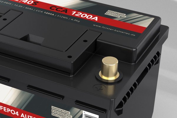 Forster Premium Lithium Start Accu 12,8V 40Ah 1200A
