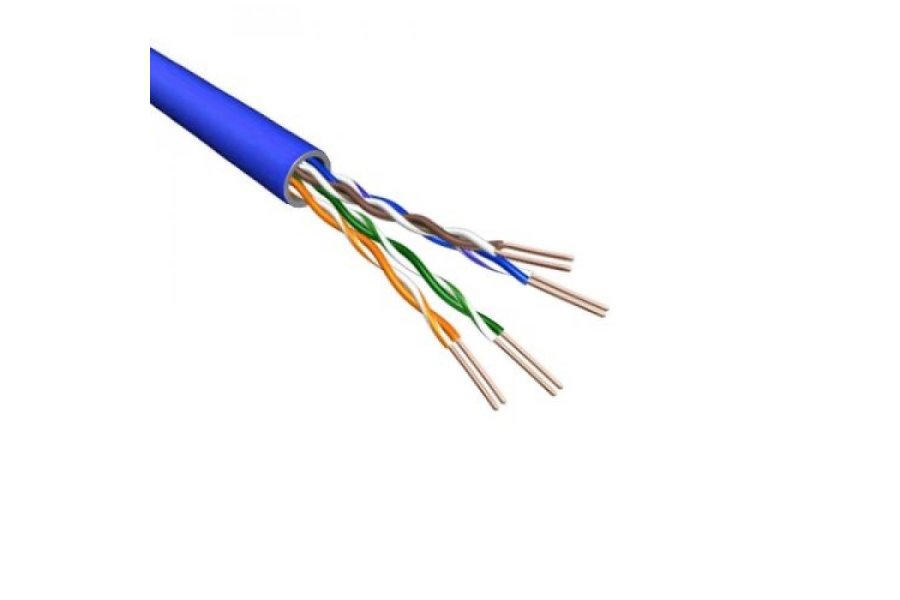 BELDEN CAT5E U / UTP 305M BLAUW TREKDOOS