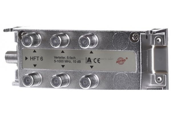 ASTRO HFT6 VERDELER COAX SPLITTER