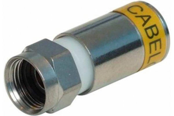 CABELCON F CONNECTOR COMPRESSIE 4.9 (lange schacht)